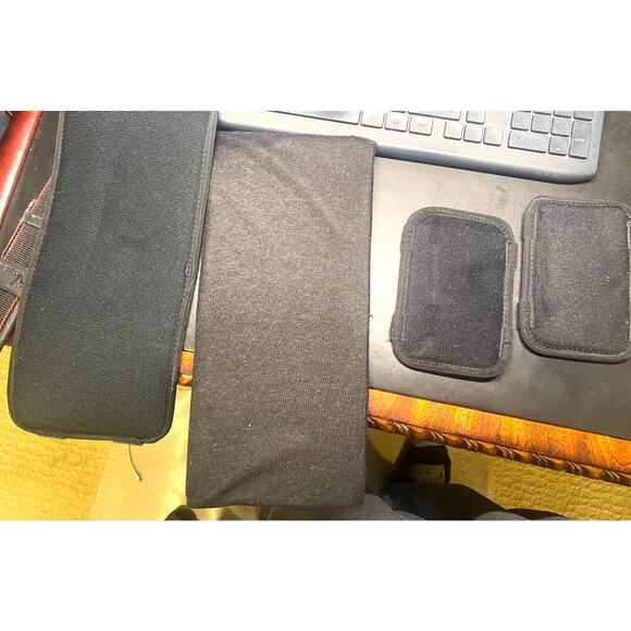 Vintage Lebo Voyager Black/Red Video / Camera Bag With Carrying Strap - Picture 5 of 5